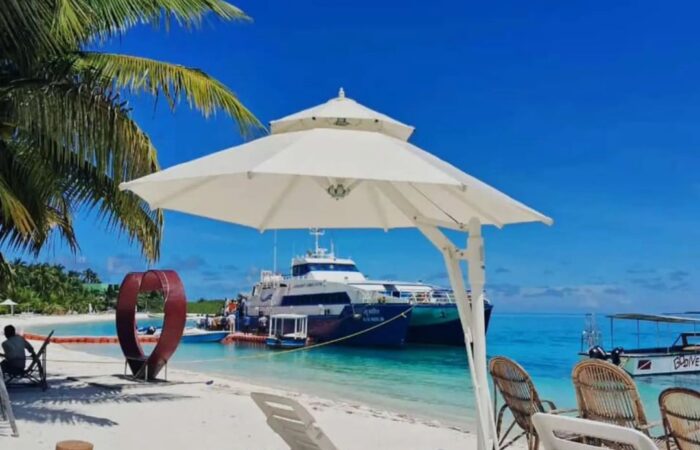 Bluemerlin HSC at Bangaram Island